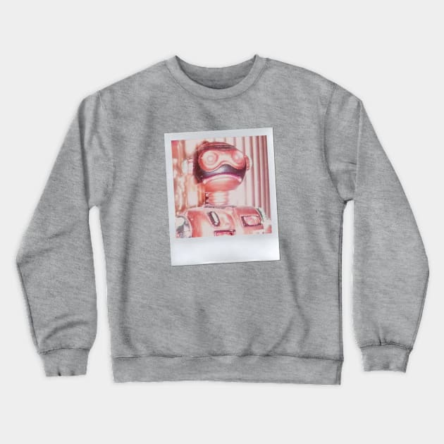 Robot Polaroid Crewneck Sweatshirt by Ellidegg